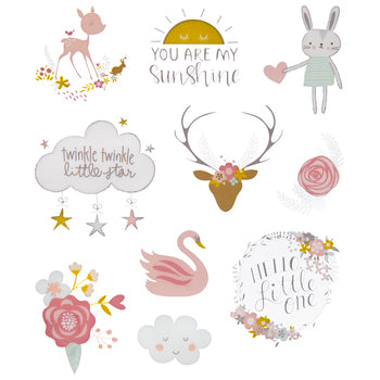 Hello Little One Baby Stickers