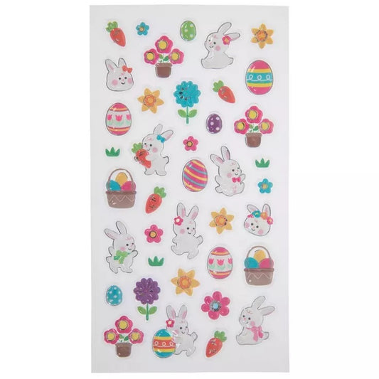 Easter Bunny and Egg Stickers