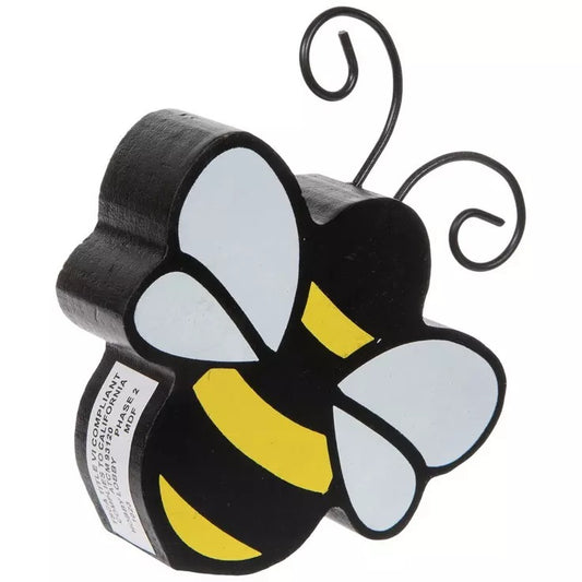 Wood Block Bee Decor