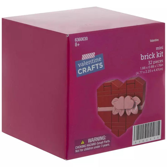 Valentine Heart Mini Building Block Set