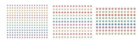 Pastel Pearl Gemstone Stickers