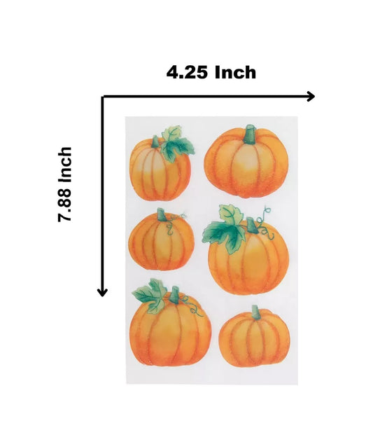 Pumpkins 3d Stickers by LaPetite