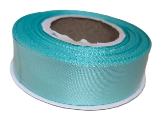 Mint Green Satin Ribbon 7/8 Inch Wide