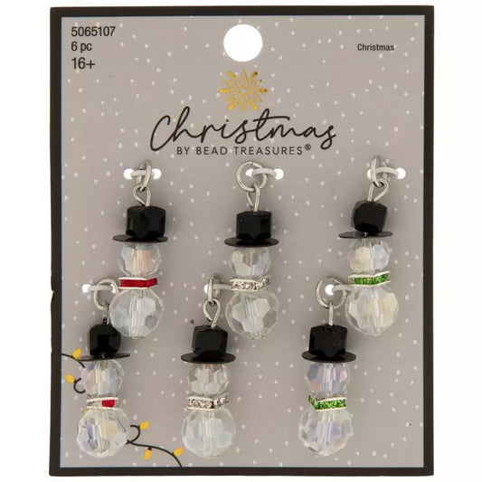 Snowman Bead Charms