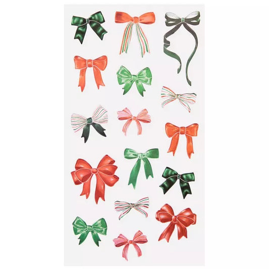 Christmas Bow Stickers