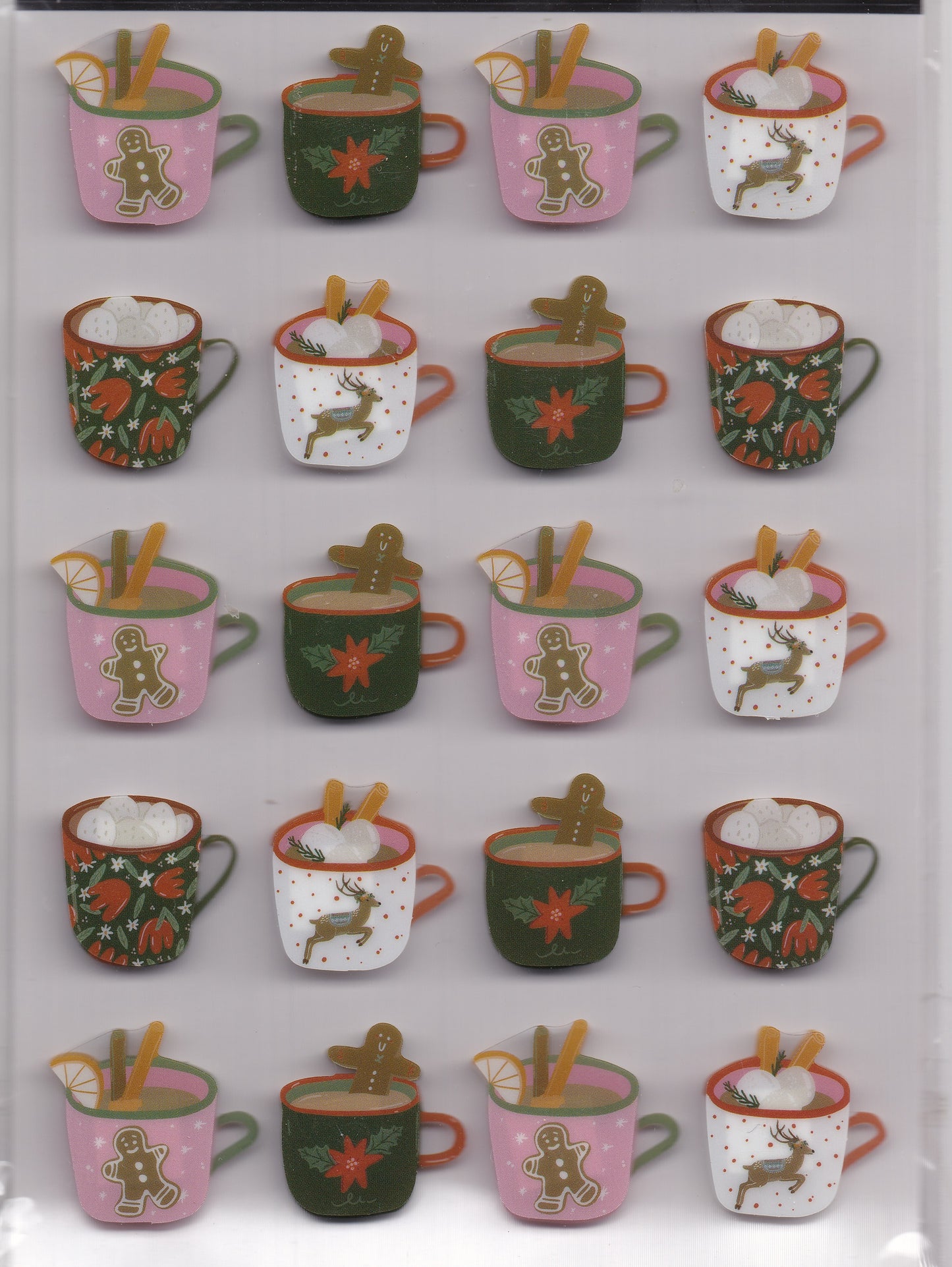 Hot Chocolate/Coffee 3d Stickers