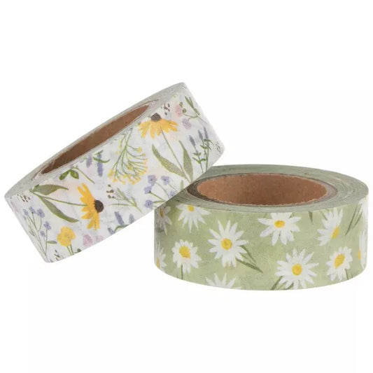 Wildflowers Daisies Washi Tape
