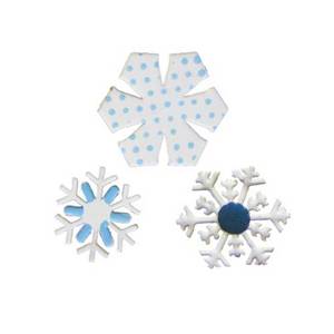 Karen Foster Snowflake Metal Brads