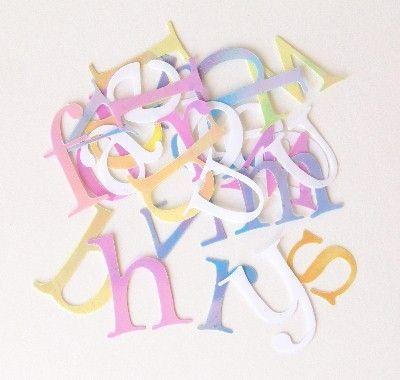 Baby Cakes Sequin Love Letters by Queen & Co