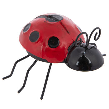 Metal Ladybug Decor