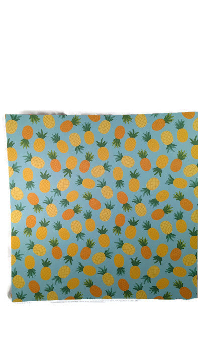 Pineapple Scrapbook Paper