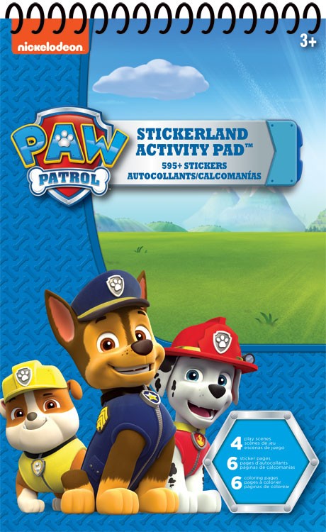 Paw Patrol Activity Pad Book