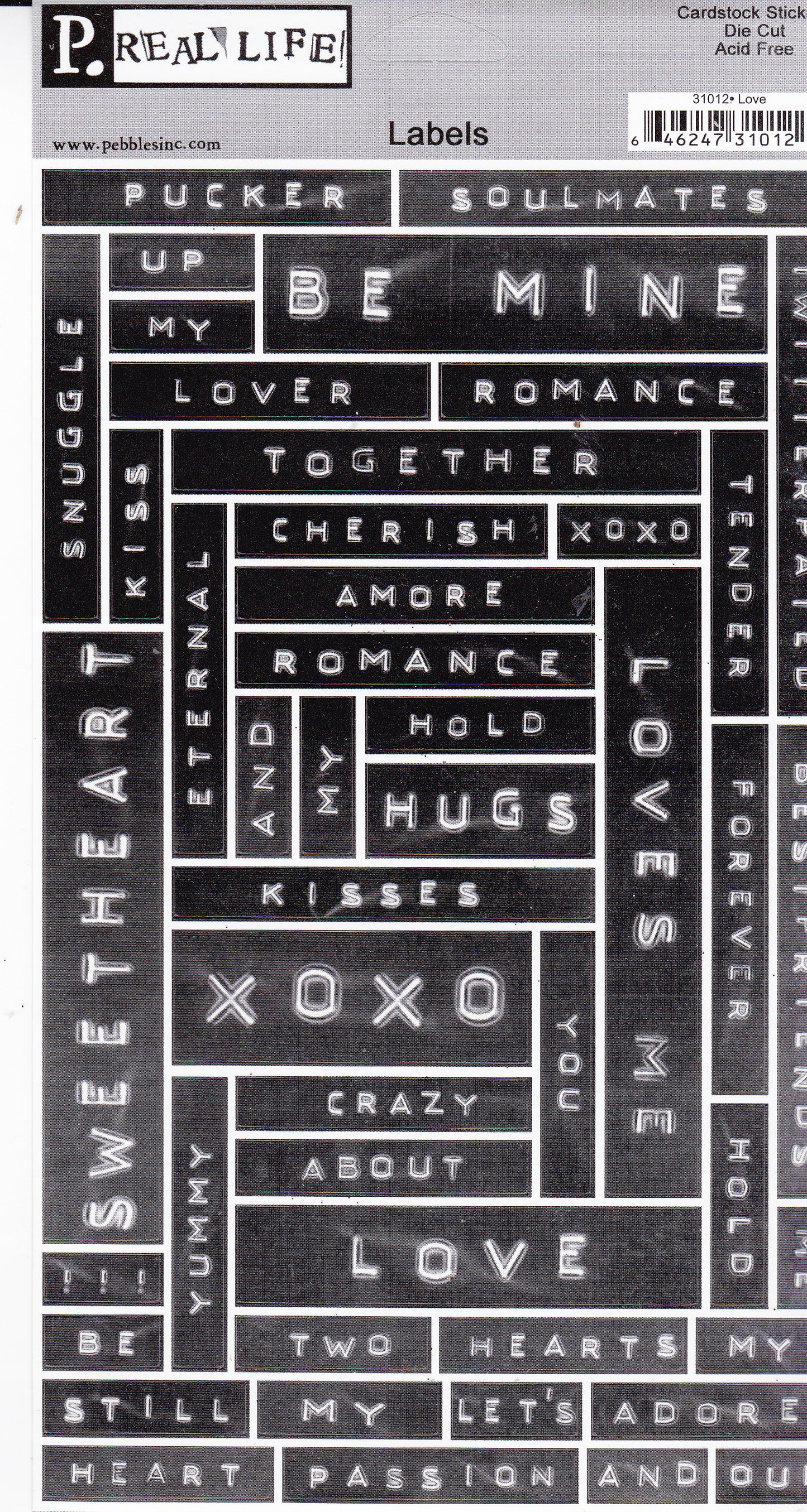 Love Label Stickers