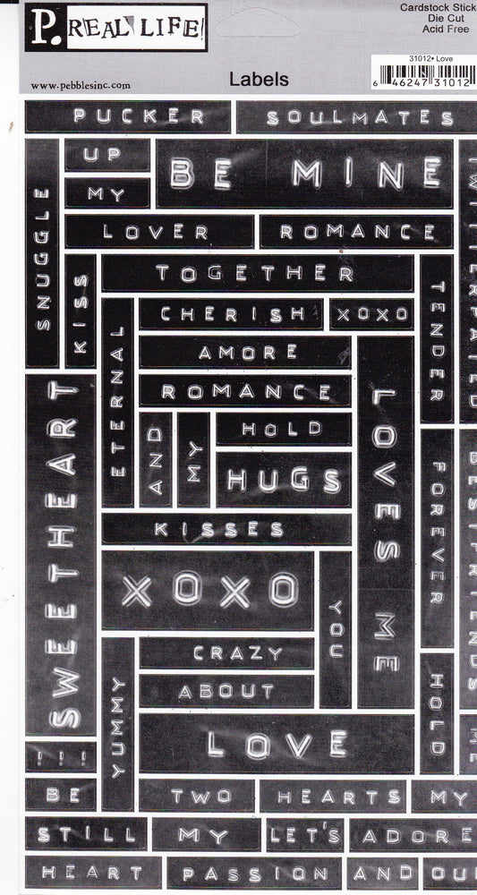 Love Label Stickers