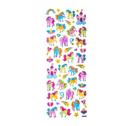 Foil Pretty Horse Stickers Scrapbook