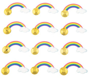 Rainbow 3d Stickers