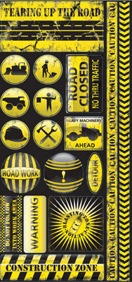 Reminisce road Signs Tearing up the Road Stickers