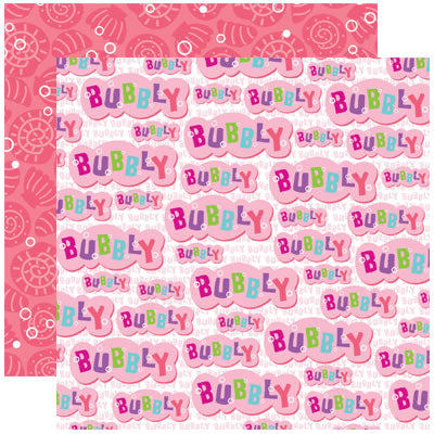 Reminisce Bubbly Scrapbook Paper