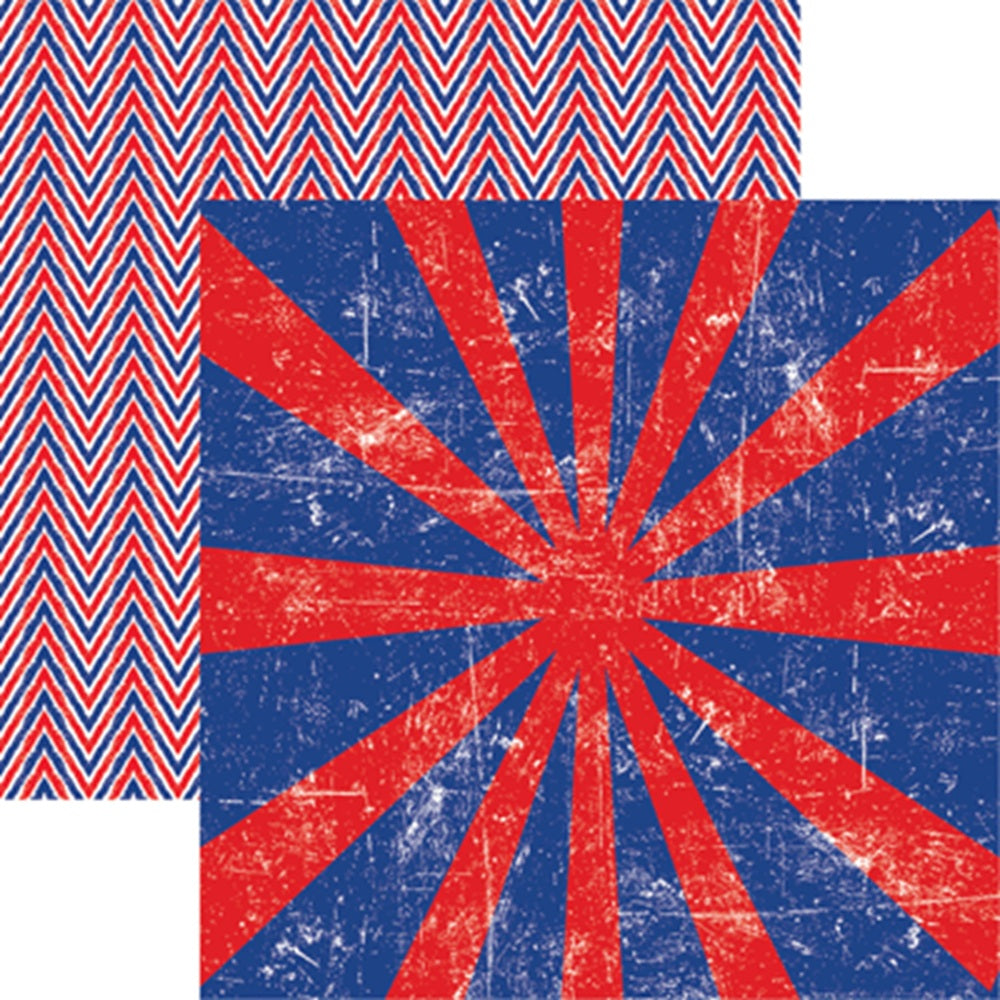 Freedom - All American - 12x12 Scrapbook Paper
