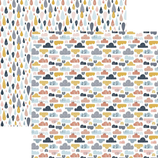 Choose Happy Be Kind Scrapbook Paper by Reminisce