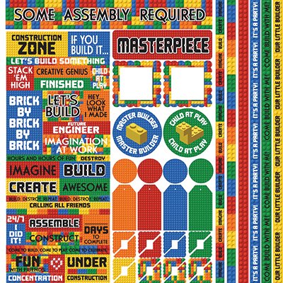 Reminisce Block Party Stickers