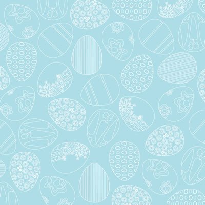 Happy Easter Glitter Egg Art Scrapbook paper