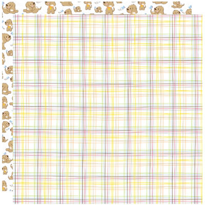 Reminisce Little Buddies Playtime Scrapbook Paper