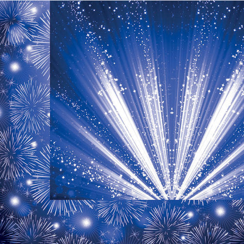Reminisce Magical 4th of July Fireworks Scrapbook Paper