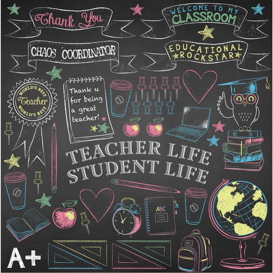 Meet the Teacher Scrapbook Stickers