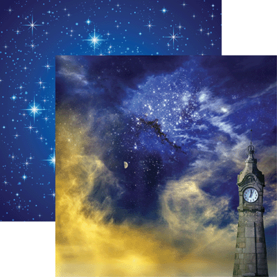 Never Grow Up Real Magic Scrapbook Paper