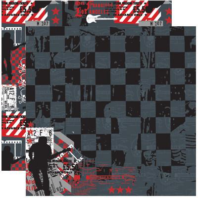 Rock Star Signature Series Scrapbook Paper