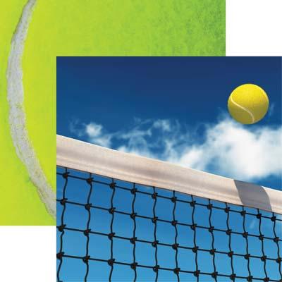 Tennis Ace Scrapbook Paper