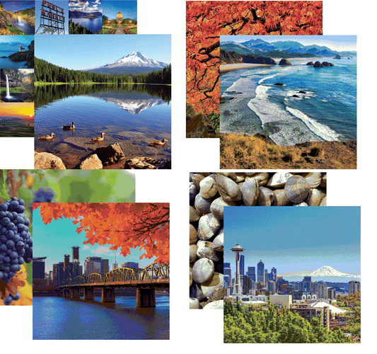 Reminisce The Great Northwest Scrapbook paper Assortment Set