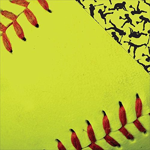 Reminisce The Softball Collection Close Up Scrapbook Paper