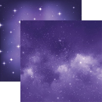 Limitless - Ultraviolet Scrapbook Paper by Reminisce