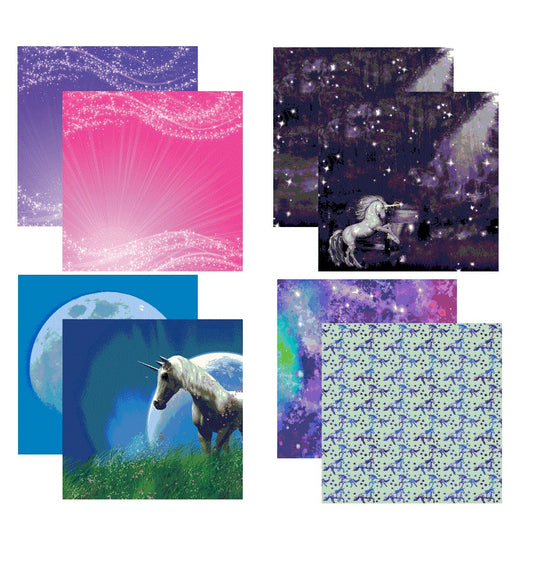 Reminisce Unicorn Magic Scrapbook Paper Set