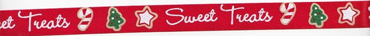 Sweet Treats Satin Christmas Ribbon