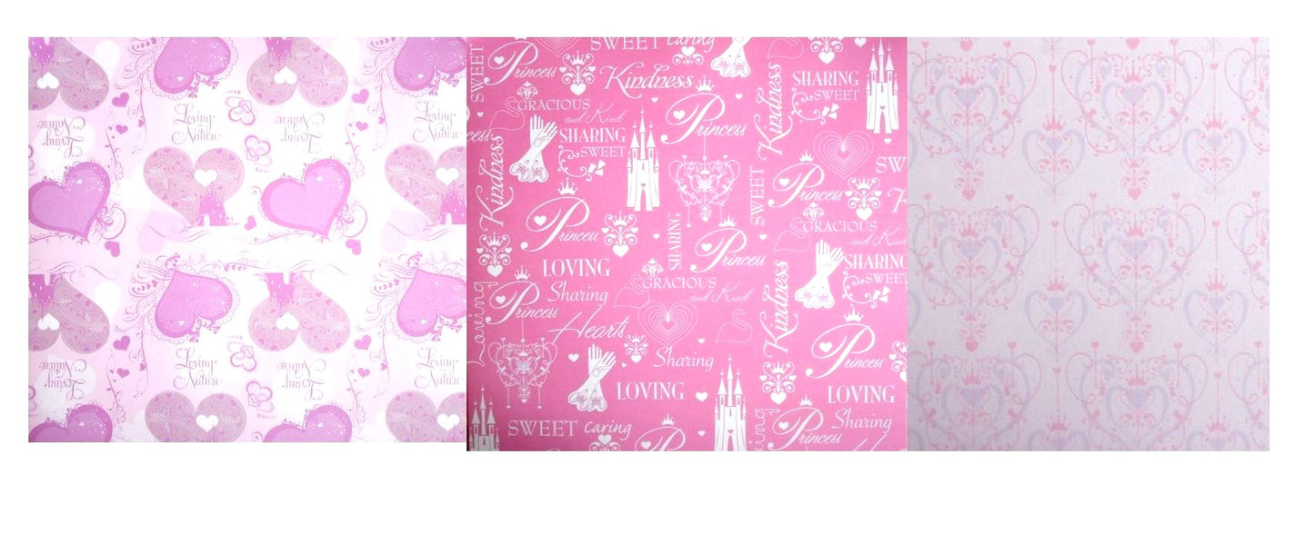 Sleeping Beauty Scrapbook Paper Set