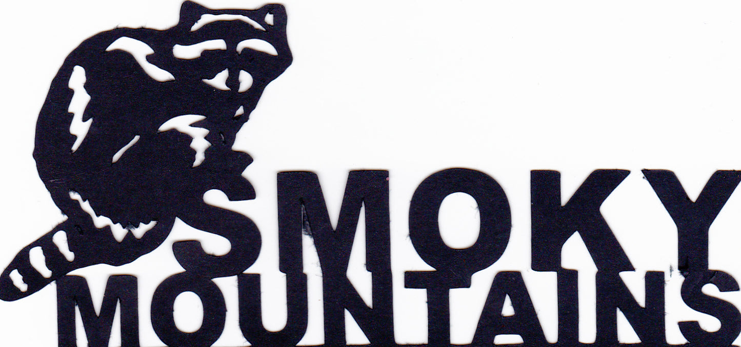 Tennessee Smoky Mountains Die Cut