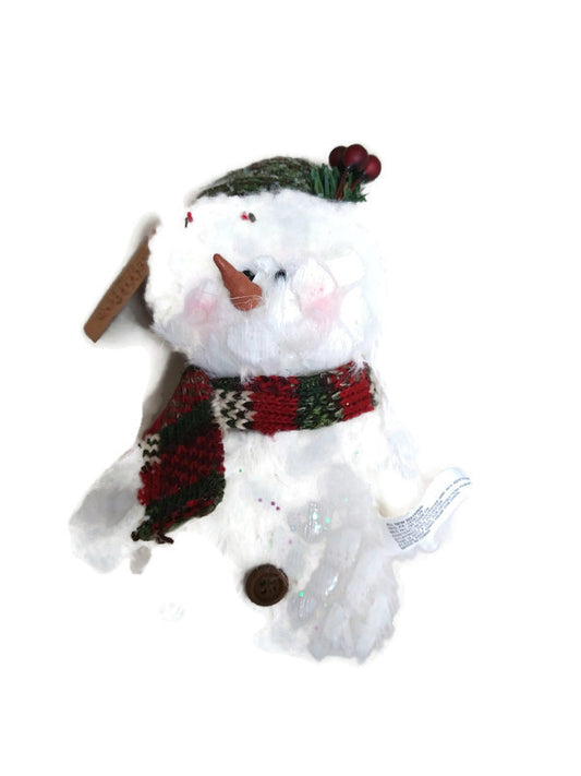 Snowball Snowman Ornament
