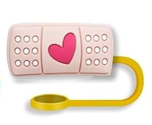 Bandage Silicone Straw Cover