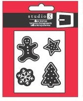 Studio g Christmas Cookie Cutters Stamps