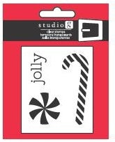 Jolly Christmas Stamps Studio G