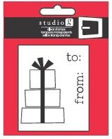 Studio G Christmas To From Stamp Set