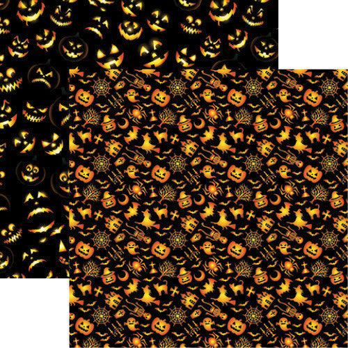 Reminisce The Halloween Collection Ghosts and Ghouls Scrapbook Paper