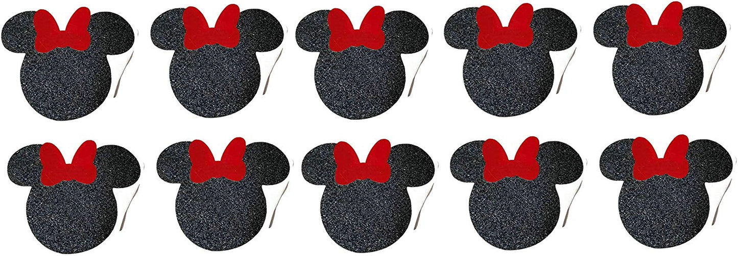 Minnie Mouse Glitter Vinyl Stickers