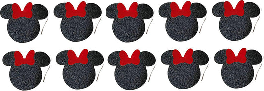 Minnie Mouse Glitter Vinyl Stickers