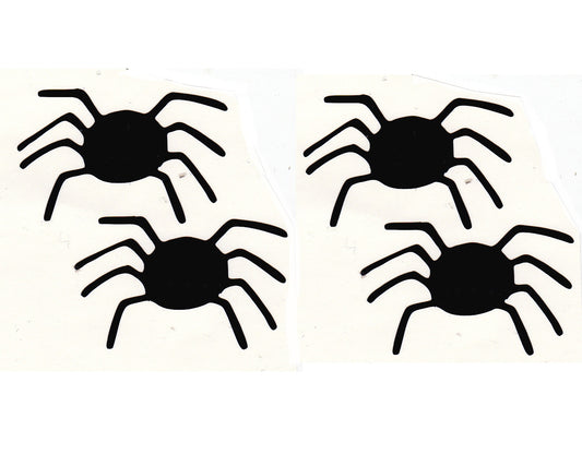 Black Spider Vinyl Stickers