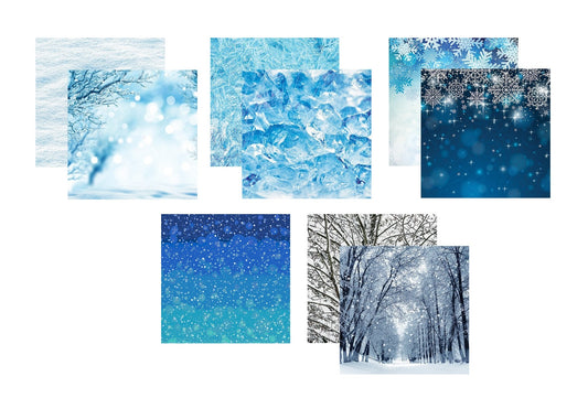 Winter is Coming - 12x12 Scrapbook Paper Set