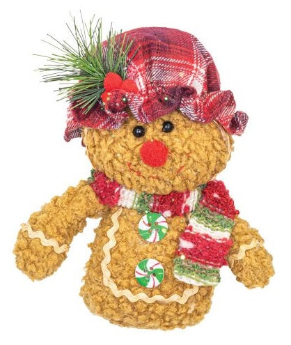 Girl Wonderland Gingerbread Christmas Ornament